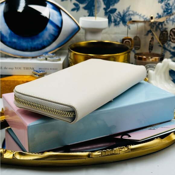 🆕 CHIARA FERRAGNI 🧿 BNIB Pastel Parchment Portafogli Wallet - Picture 6 of 16